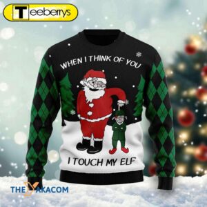 Merry Xmas Elf Sweater Touch…