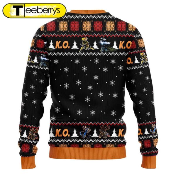 Mortal Kombat Ugly Christmas Sweater Unique Gaming-themed Holiday Apparel