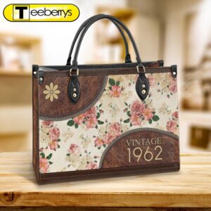 Mother 60th Gift Vintage Leather…