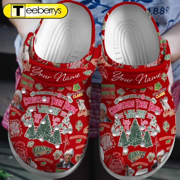 National Lampoon’s Christmas Vacation Movie  Clogs Shoes Comfortable For Men And Women