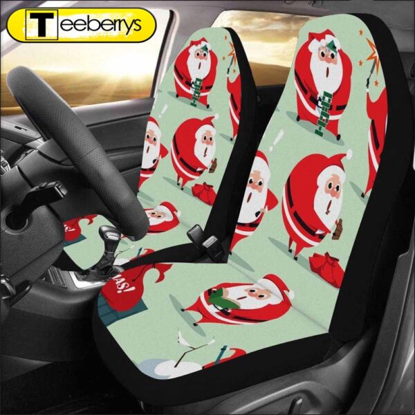 Naughty Santa Claus Car Seat Covers