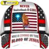 Never Underestimate A Girl Who Covered By The Blood Of Jesus All Over Print Baseball Cap