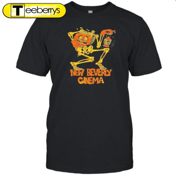 New Beverly Cinema Skeleton Halloween T-Shirt