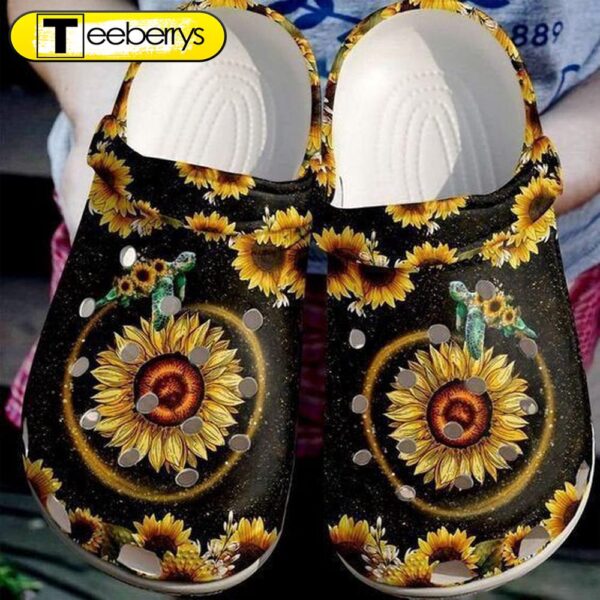 Nice Sea Turtle Sunflower Turtles Rubber Clog Shoes Comfy Footwear