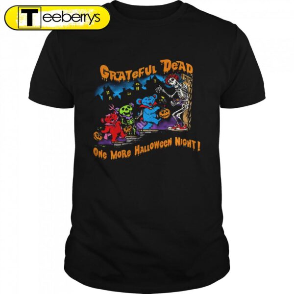 One More Halloween Night Grateful Dead Halloween T-Shirts