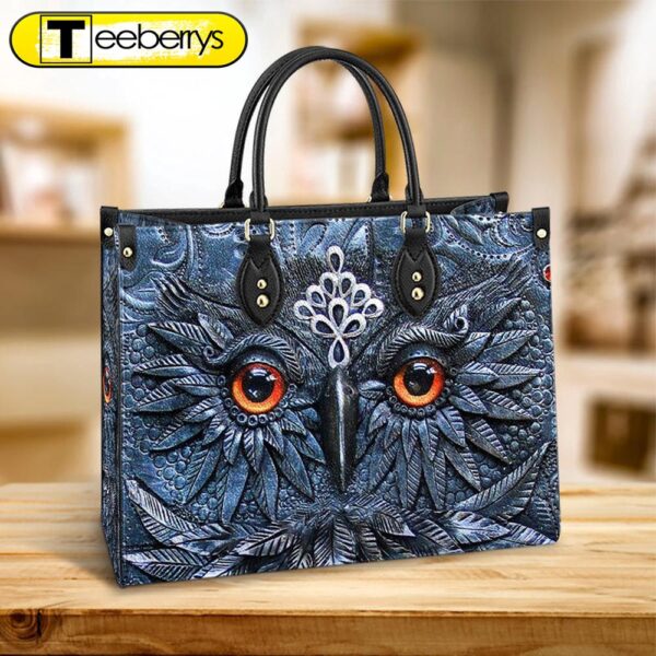 Owl Leather Style 3 Leather Bag – Gift For Owl Lovers – Women’s Pu Leather Bag