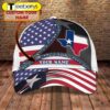 Personalized 3D All Over Print Texas Cap – Baseball Cap God Bless Texas – Pray For Texas Cap