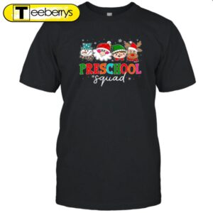 Personalized Christmas Crew Teacher Shirt