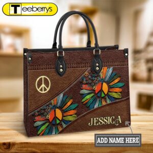 Personalized Hippie Soul Leather Bag…