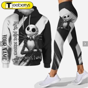 Personalized Jack Skellington Combo Hoodie…