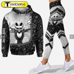 Personalized Jack Skellington Combo Hoodie…