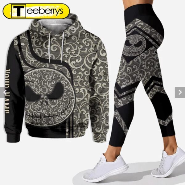 Personalized Jack Skellington Combo Hoodie & Legging Xmas Gift Xmas