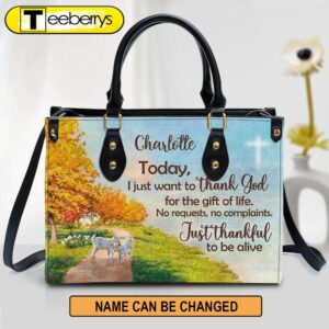 Personalized Leather Bag For Women…