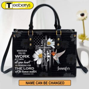 Personalized Leather Bag For Women…