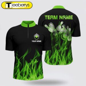 Personalized Men Bowling Jersey Shirt…