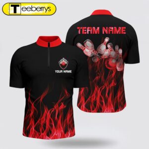 Personalized Men Bowling Jersey Shirt…