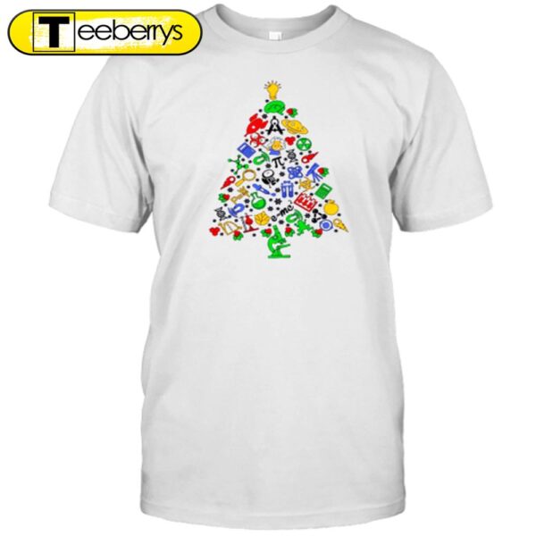 Physics And Chemistry Christmas Tree Teacher Shirt