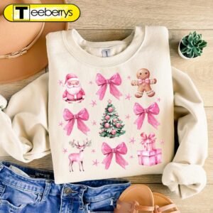 Pink Bow, Pink Santa And…