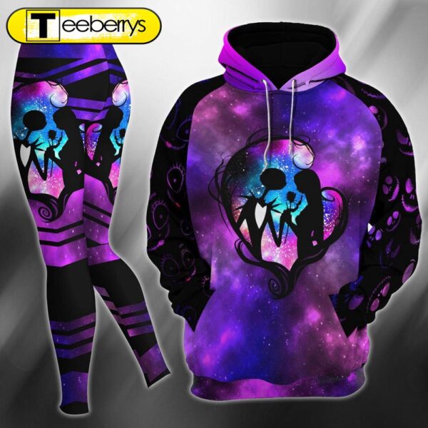 Pink Galaxy Nightmare Heart Love Combo Hoodie and Leggings Gift Xmas