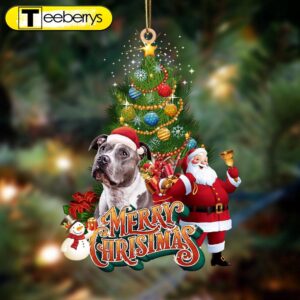 Pitbull Christmas Tree&Dog Hanging Christmas…