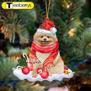 Pomeranian Better Christmas Hanging Christmas…