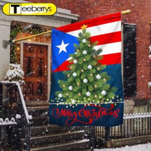 Puerto Rico Christmas Flag –…