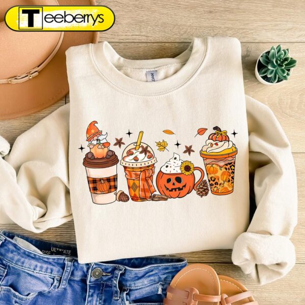 Pumpkin Coffee Halloween Shirt