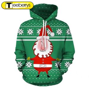 Quirky 3D Santa Claus Shirt…