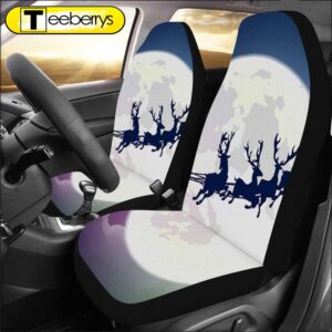 Reindeer Christmas Car Seat Covers