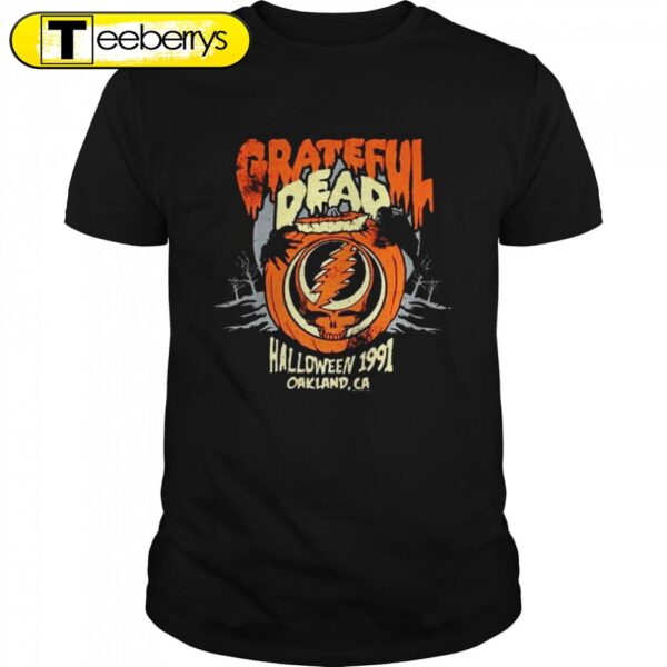 Ripple Junction Pumpkin Adult Grateful Dead Halloween T-Shirts