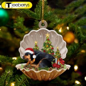 Rottweiler-Sleeping Pearl In Christmas Two…