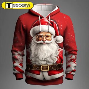 Santa Claus Christmas 3D Shirt…