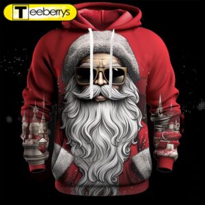 Santa Claus Trendy Christmas 3D…