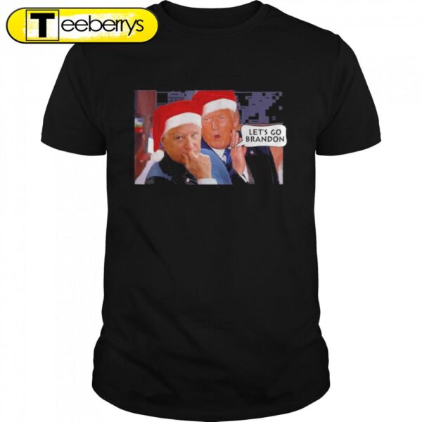 Santa Trump Said Lets Go Biden Brandon Anti-Biden Christmas Shirts