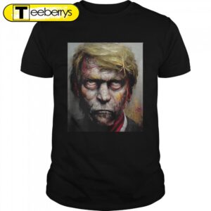 Scares Zombie Donald Trump Halloween…