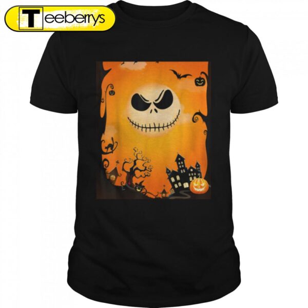 Scary Moon Halloween T-Shirt