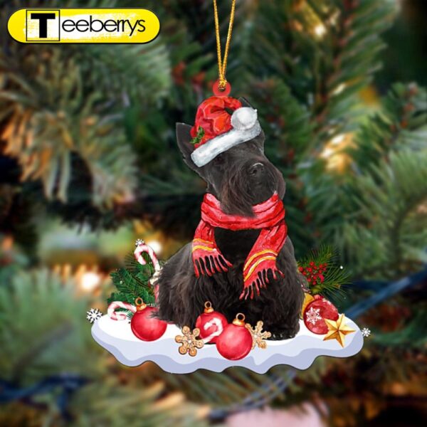 Scottish Terrier-Better Christmas Hanging Christmas Ornament