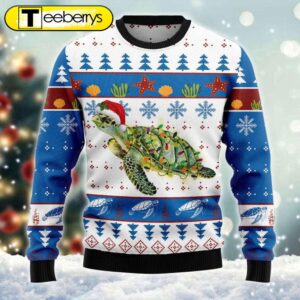 Sea Turtle Christmas Lights Funny…