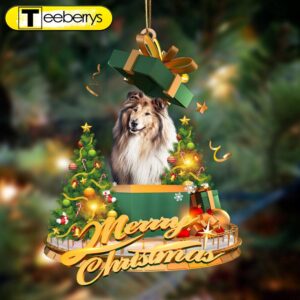 Shetland Sheepdog-Christmas Gifts&Dogs Hanging Christmas…