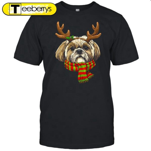 Shih Tzu Mom Dog Owners Lovers Animal Keepers Christmas Shirts