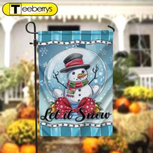 Snowman Christmas Welcome FlagXmas, Garden…