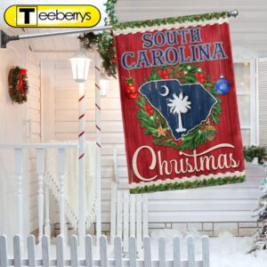 South Carolina Christmas Flag Merry…