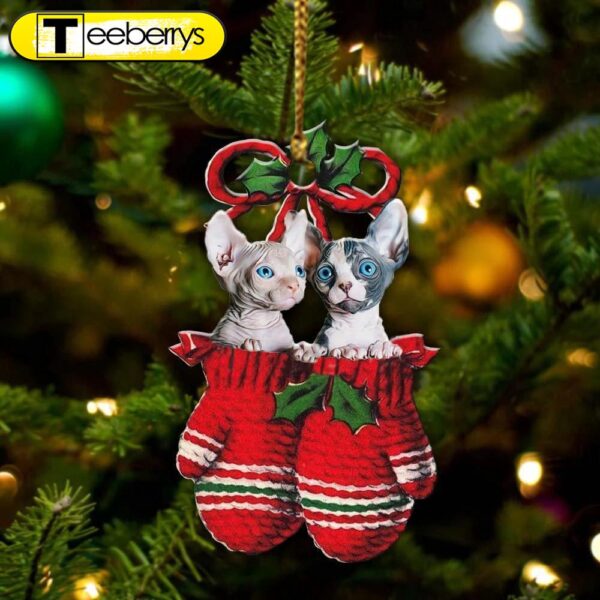 Sphynx Inside Your Gloves Christmas Holiday Christmas Ornament