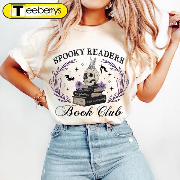 Spooky Readers Book Club Halloween Shirt