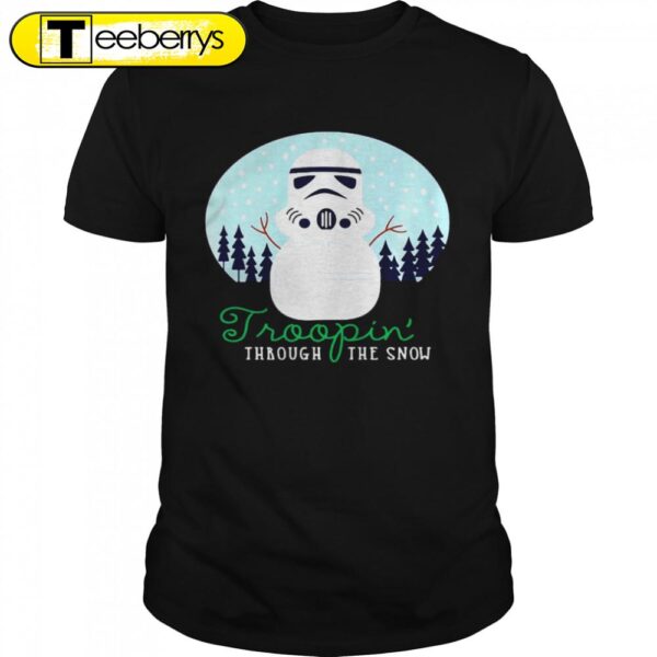 Star Wars Christmas Troopins’ Through The Snow Christmas Shirts