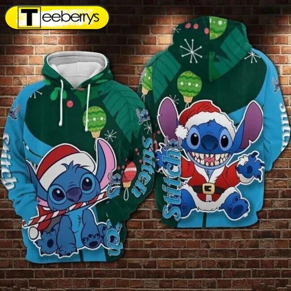 Stitch Disney Christmas 3D Disney Shirt – Gift For Xmas