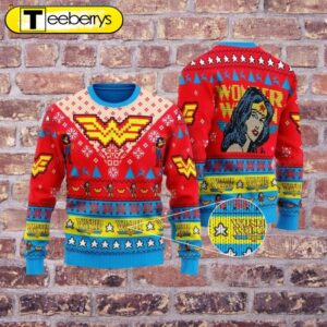 Stylish Wonder Woman Ugly Christmas…