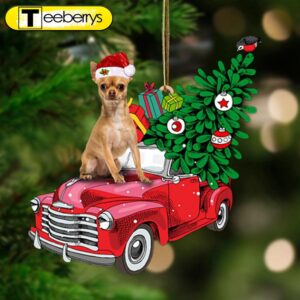 Tan Chihuahua Pine Truck Hanging…