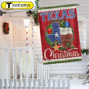 Texas Christmas Flag Merry Christmas…