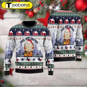 Texas Merry Ugly Christmas Sweater…